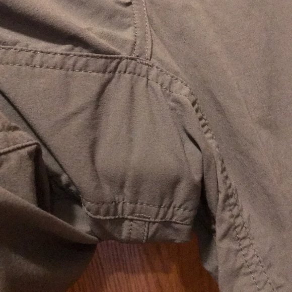 LL Bean Comfort Trail Pants Capri Crop size 12 x 22” Adjustable inner waist EUC - Picture 9 of 15